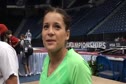 08 Olympian Alicia Sacramone Before the 2010 US Championships
