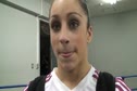 All Around Favorite Jordyn Wieber of USA after Worlds Podium Training jordyn wieber