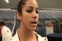 Aly Raisman after finishing 13th in her 1st World All Around Final