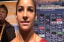 Aly Raisman of USA After Winning the Silver in World Team Finals
