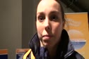 Beth Tweddle of Britain after Nailing Bars in Prelims of World Championships