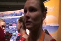 Bridget Sloan of USA After Winning Silver in the World Team Final