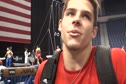 Defending Winter Cup Champ Chris Brooks after Championships podium training