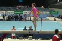 Event Finals Warmup - Rebecca Bross on Beam