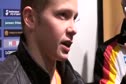 Fabian Hambuchen talks to German Press after Winning Bronze in the High Bar Final
