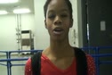 Gabby Douglas of Team USA after Hitting all events at World Championships