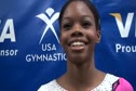Gabrielle Douglas of Excalibuer, 2nd in Sub 1 of Day 1