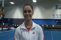 Heather Elswick, All Smiles after Winning the State Floor Title
