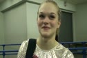 Ida Gustafsson of Sweden after her First World Championships