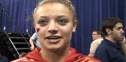 Jamie Pisani of Arkansas After Event Finals