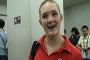Jennifer Pinches of GBR and Liverpool Gymnastics Club after Worlds Qualifications