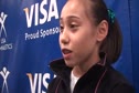Katelyn Ohashi of WOGA, 2nd AA after Day 1 of Juniors