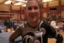 Kullen Hlawek after Receiving a Perfect 10 on Floor and Winning All Around at Alamo Clasic