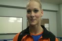 Mariles Rijken of the Netherlands after Qualification