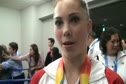McKayla Maroney with her World Gold Medal