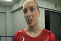 Mikaela Gerber after representing Canada at the World Championships