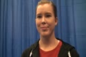 Natasha Kelley of OU after Podium Training