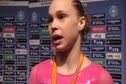 Rebecca Bross after Finishing the 2010 World Championships with a Sillver on Beam