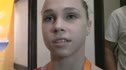 Rebecca Bross of USA After Winning Silver in World Team Final