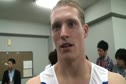Steven Legendre of USA after Podium Training in his 3rd World Championships steven legendre   [tokyo 2011]