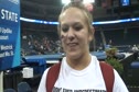The Most Enthusiastic Arkansas "Underhog", Bailee Zumwalde, after a Historic Night for her Team