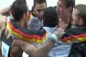 The last German Pommel Score is Flashed... it's enough for the Bronze Medal!