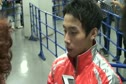 World and Olympic Champion Zou Kai after Anchoring the Chinese Floor Lineup for the Win
