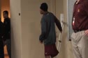 Robles Warming Up