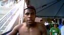Errol Nolan after making the 400 Final 2010 World Junior Champs