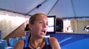 Shelby Greany after Steeple Final 2010 World Junior Champs