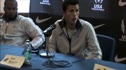 Jeff Riseley USA  vs World Press Conference Penn Relays 2011