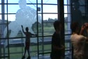wrestlers in sports museum