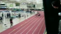 Alan Webb falls in 800 Meter Run at George Mason University (back stretch)