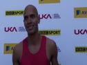 Darren St Clair (Enfield & Haringey) after qualifying for the 800m Semi Final at the 2010 National Championships
