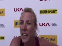 Jemma Simpson (Newquay & Par) after qualifying for the 800m Semi Final at the 2010 National Championships