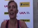 Lee McConnell (Shaftesbury Barnet) after qualifying for the 400m Final at the 2010 National Championships
