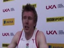 Richard Hill (Notts) after qualifying for the 800m Semi Final at the 2010 National Championships