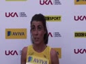 Vicky Griffiths (Liverpool Harriers) after qualifying for the 800m Semi Final at the 2010 National Championships