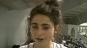 Alexi Pappas 4th place in 915 for 3k, Close to Auto Marks in Mile, 3k, and DMR 2012 BU Valentine [#interview]