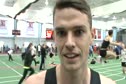 David McCarthy near collegiate mile record 3:55.75 at BU Terrier Invite 2012