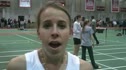 Nicole Schappert Wins Mile in 433 representing NYAC, Heading to DMR at Millrose Tomorrow 2012 BU Valentine