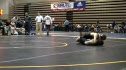 133 lbs college match,Daniel Dennis, Iowa,, vs Robert Slaves, Binghampton,,