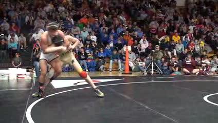 135lbs Eric Grajales Brandon- vs. Sam Umlauf Wausau West-