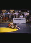 Terry Brands v. Kendall Cross 1995 World Team Trials, Match 1