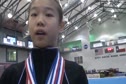 Junior B AA Champion Emily Zeng of WOGA
