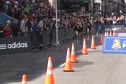 Lukas Verzbicas and Andy Baddeley battle at the finish 2011 Men's Boston Marathon BAA Road Mile Finish (Close finish)