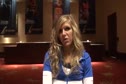 Lisa Koll before the 2010 Bowerman Award