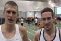 Mike Rutt and Brian Gagnon 1-2 at BU Valentines Meet (1:47)