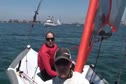 29er Sailors Katie Everett and Alex Ranum Enjoying Youth Champs