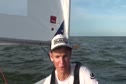 Alec Anderson Holds On in Blue Race 3